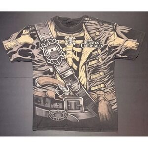 Pirates Of‎ The Caribbean Disneyland WDW Disney Parks T-Shirt Youth Small